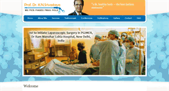 Desktop Screenshot of drknsrivastava.com